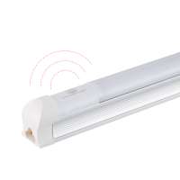 Microwave sensor T8 Led Tube Light With 4Ft G13 18W 1800Lm 2000Lm 1200mm 85 - 265V 0.95PF 2700 - 6500K Aluminum PC Non bending