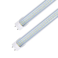 4Ft Double row T8 Led Tube Light With FA8 28W 2500 2800lm 1200mm 85 - 265V 2700 - 6500K Aluminum PC Good heat dissipation