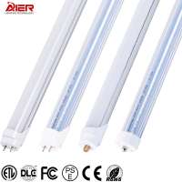 OEM ODM ETL DLC CE ROHS G13 FA8 R17D 18 Watt l1FT 2FT 3FT  4FT 8FT T8 LED Tube Light