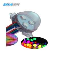 DC12v WS2811 external IC RGB led pixel lamps 0.72w led pixel dots IP67 3 pcs SMD5050 20 pixels per string